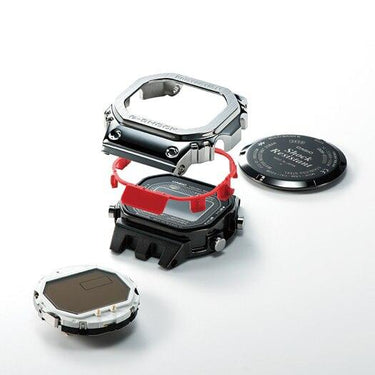 G-Shock GMW-B5000 Full Metal Connected Solar Silver Black